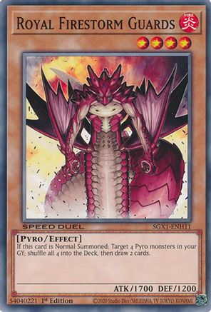 Image of Royal Firestorm Guards [SGX1-ENH11] Common
