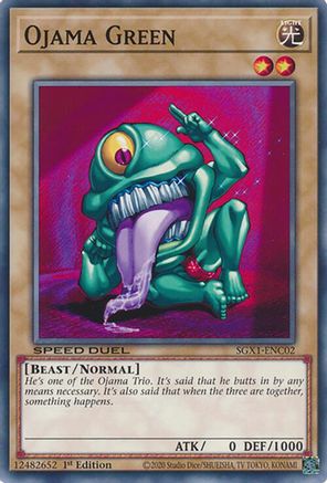 Image of Ojama Green [SGX1-ENC02] Common