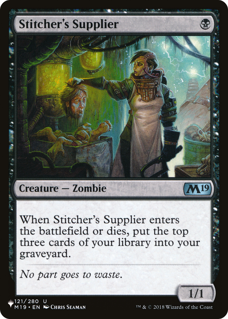 Image of Stitcher's Supplier [The List]