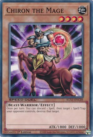 Image of Chiron the Mage [SGX1-ENC05] Common