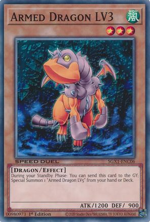 Image of Armed Dragon LV3 [SGX1-ENC06] Common