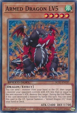 Image of Armed Dragon LV5 [SGX1-ENC07] Common
