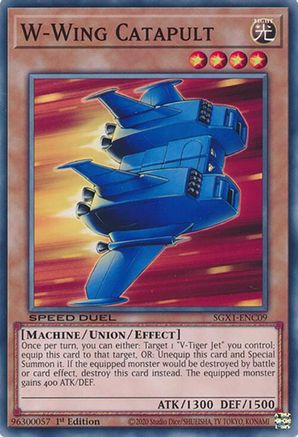 Image of W-Wing Catapult [SGX1-ENC09] Common