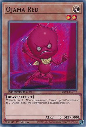 Image of Ojama Red [SGX1-ENC10] Common