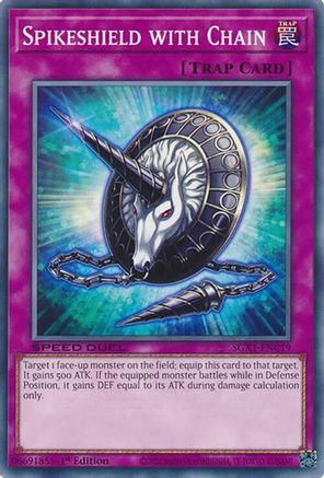 Image of Spikeshield with Chain [SGX1-ENC19] Common