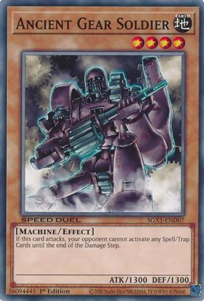 Image of Ancient Gear Soldier [SGX1-END07] Common