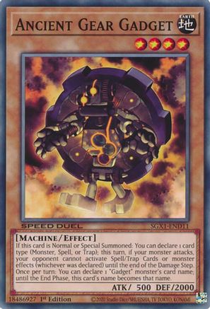 Image of Ancient Gear Gadget [SGX1-END11] Common