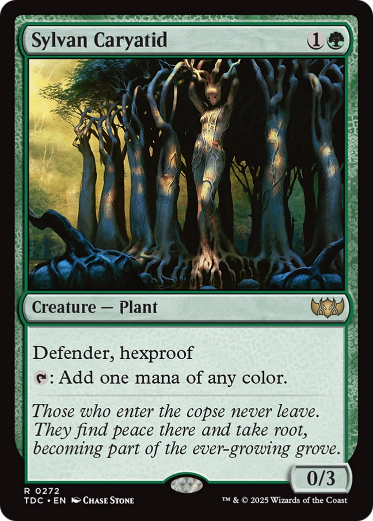 Image of Sylvan Caryatid [Tarkir: Dragonstorm Commander]