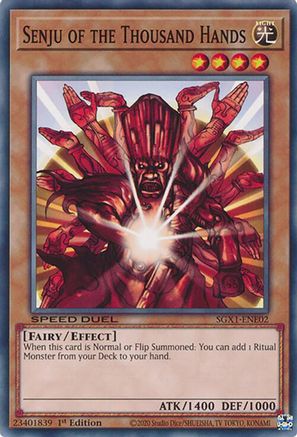 Image of Senju of the Thousand Hands [SGX1-ENE02] Common