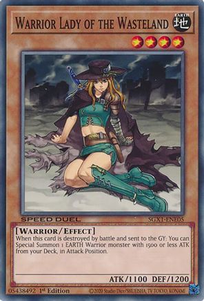Image of Warrior Lady of the Wasteland [SGX1-ENE05] Common