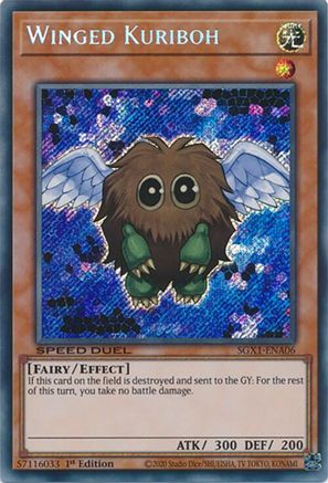 Image of Winged Kuriboh [SGX1-ENA06] Secret Rare