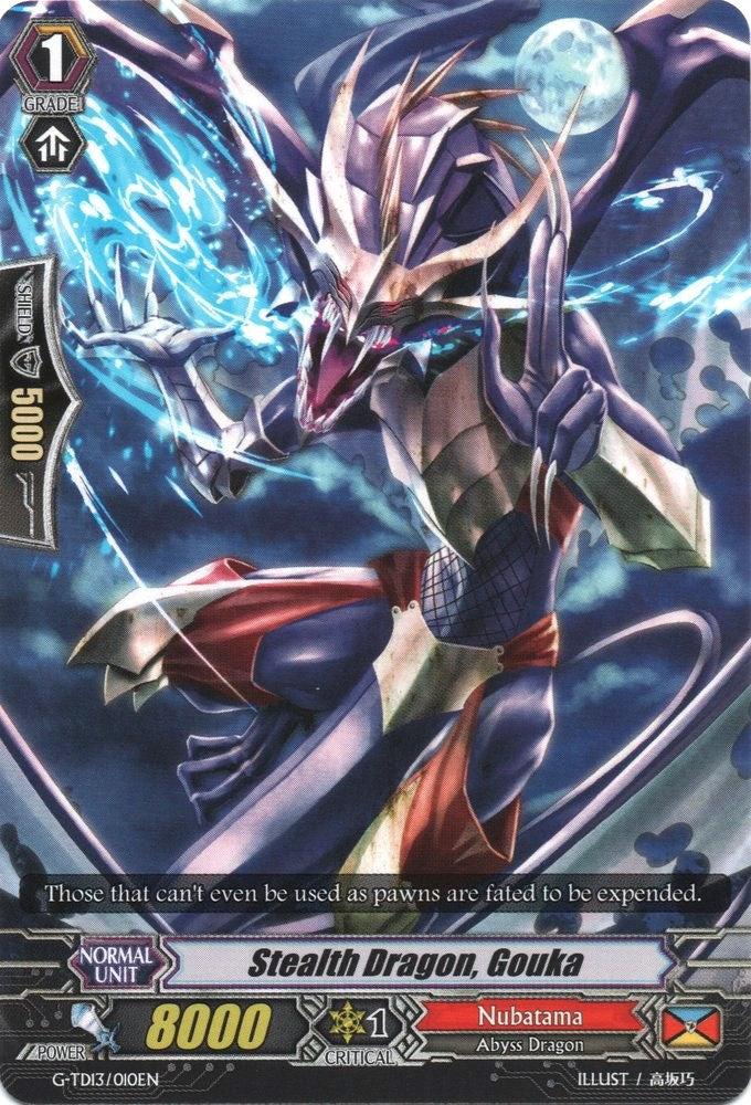 Image of Stealth Dragon, Gouka (G-TD13/010EN) [Evil Eye Sovereign]