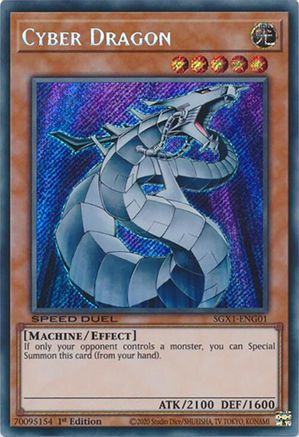 Image of Cyber Dragon [SGX1-ENG01] Secret Rare