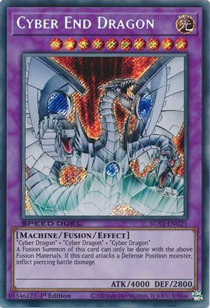 Image of Cyber End Dragon [SGX1-ENG21] Secret Rare