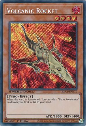Image of Volcanic Rocket [SGX1-ENH10] Secret Rare