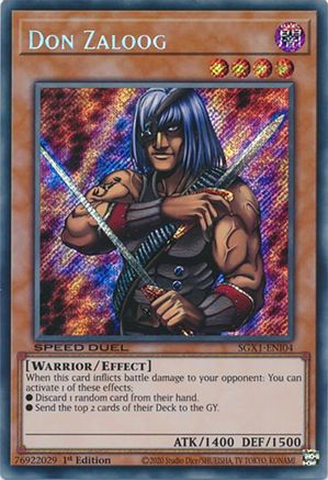 Image of Don Zaloog [SGX1-ENI04] Secret Rare