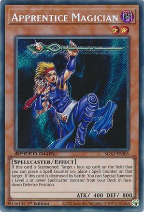 Image of Apprentice Magician [SGX1-ENI05] Secret Rare