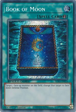 Image of Book of Moon [SGX1-ENI15] Secret Rare