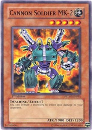 Image of Cannon Soldier MK-2 [PTDN-EN035] Common