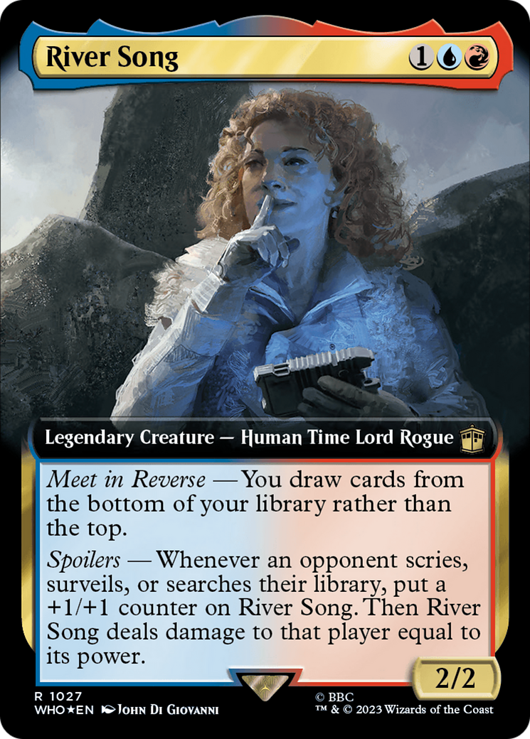 Image of River Song (Extended Art) (Surge Foil) [Doctor Who]