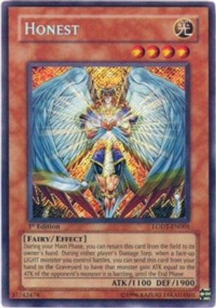 Image of Honest [LODT-EN001] Secret Rare