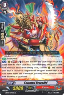 Image of Serrated Dracokid (G-BT07/070EN) [Glorious Bravery of Radiant Sword]
