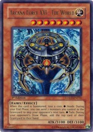 Image of Arcana Force XXI - The World [LODT-EN016] Ultra Rare
