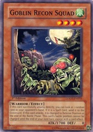 Image of Goblin Recon Squad [LODT-EN033] Common