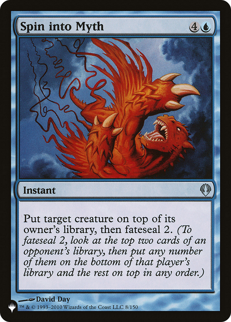 Image of Spin into Myth [The List]