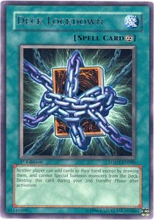 Image of Deck Lockdown [LODT-EN060] Rare