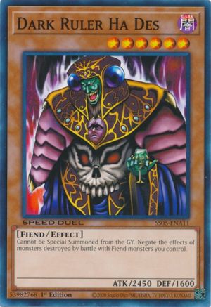 Image of Dark Ruler Ha Des [STP3-EN001] Ultra Rare