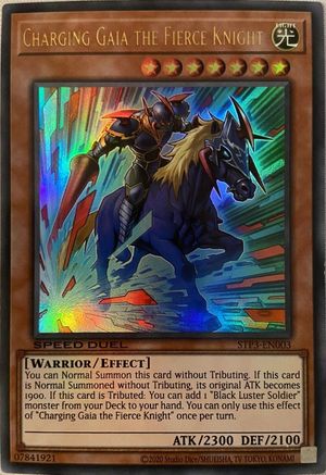 Image of Charging Gaia the Fierce Knight [STP3-EN003] Ultra Rare