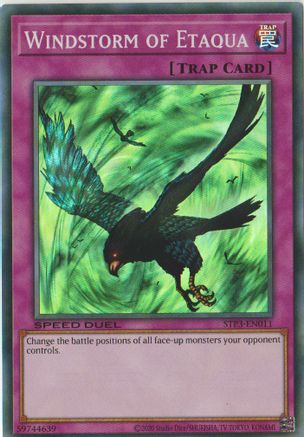 Image of Windstorm of Etaqua [STP3-EN011] Super Rare