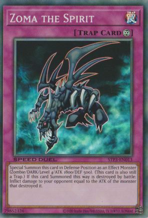Image of Zoma the Spirit [STP3-EN013] Super Rare