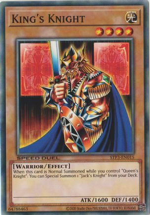 Image of King's Knight [STP3-EN015] Common