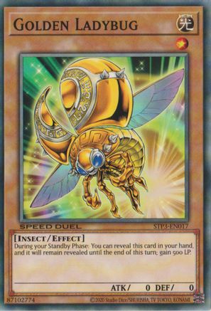 Image of Golden Ladybug [STP3-EN017] Common
