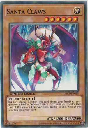 Image of Santa Claws [STP3-EN018] Common