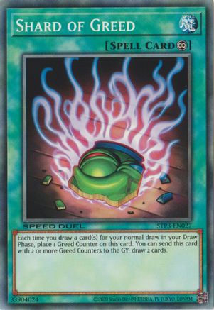 Image of Shard of Greed [STP3-EN027] Common