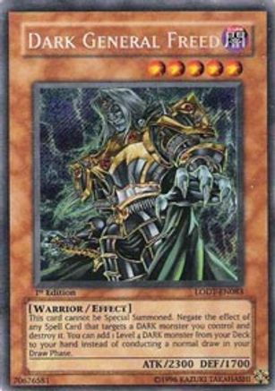 Image of Dark General Freed [LODT-EN083] Secret Rare