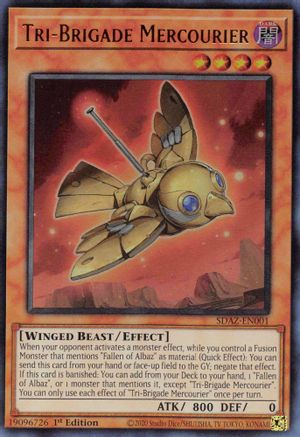 Image of Tri-Brigade Mercourier [SDAZ-EN001] Ultra Rare
