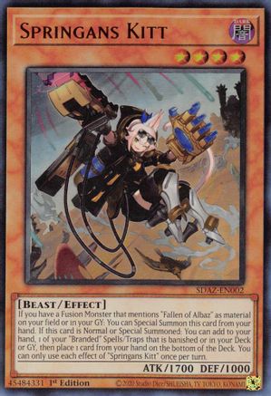 Image of Springans Kitt [SDAZ-EN002] Ultra Rare