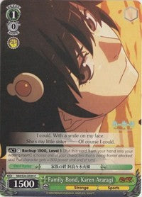 Image of Family Bond, Karen Araragi (NM/S24-E039) [NISEMONOGATARI]