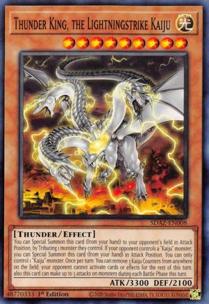 Image of Thunder King, the Lightningstrike Kaiju [SDAZ-EN008] Common