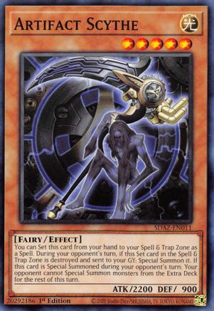 Image of Artifact Scythe [SDAZ-EN011] Common