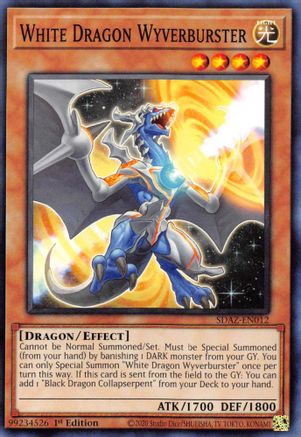 Image of White Dragon Wyverburster [SDAZ-EN012] Common