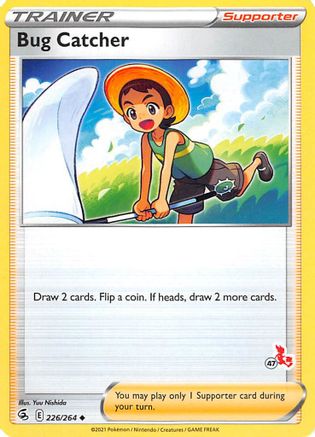 Image of Bug Catcher (226/264) (Cinderace Stamp #47) [Battle Academy 2022]