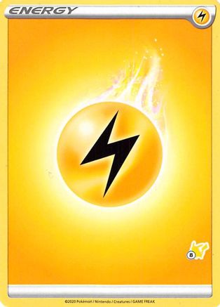 Image of Lightning Energy (Pikachu Stamp #8) [Battle Academy 2022]