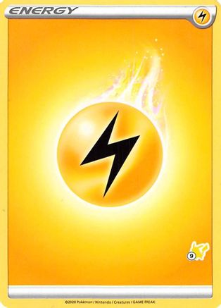 Image of Lightning Energy (Pikachu Stamp #9) [Battle Academy 2022]