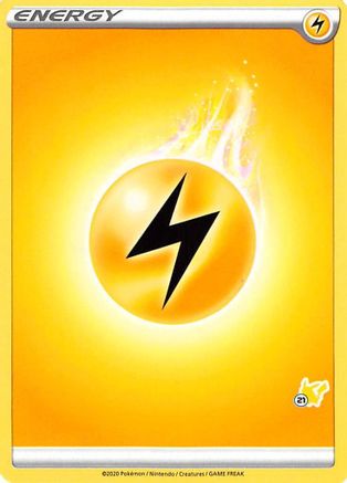 Image of Lightning Energy (Pikachu Stamp #21) [Battle Academy 2022]