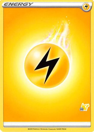 Image of Lightning Energy (Pikachu Stamp #22) [Battle Academy 2022]